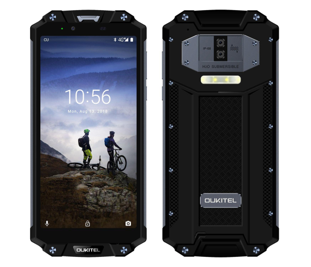 OUKITEL WP2 4/64GB 10000mAh czarny - 588801 - zdjęcie